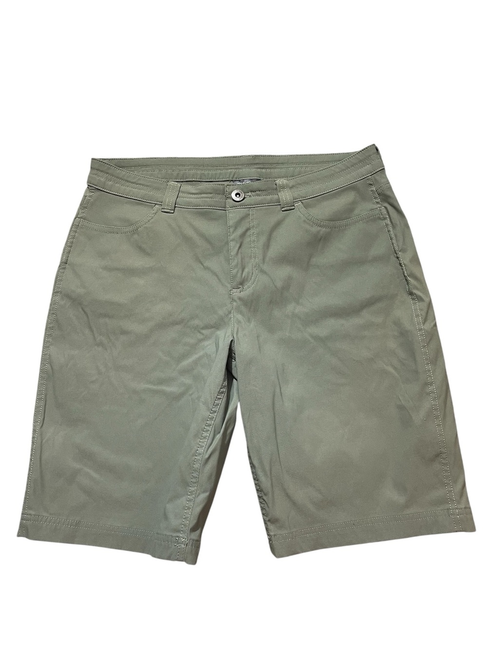 TT1- Women’s Size 8 Eddie Bauer Olive Green Performance Shorts